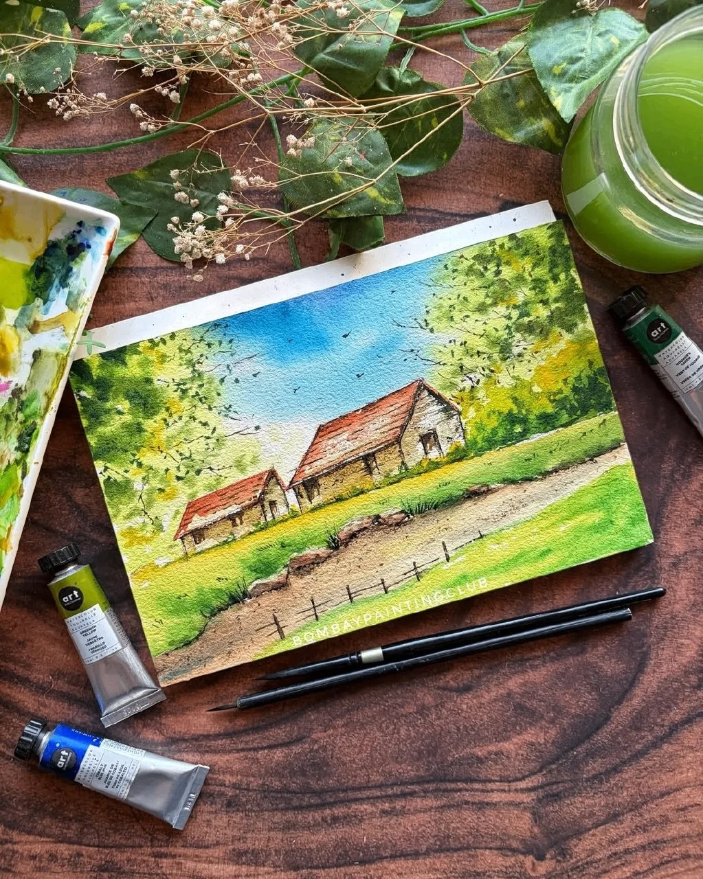 Художник bombaypaintclub