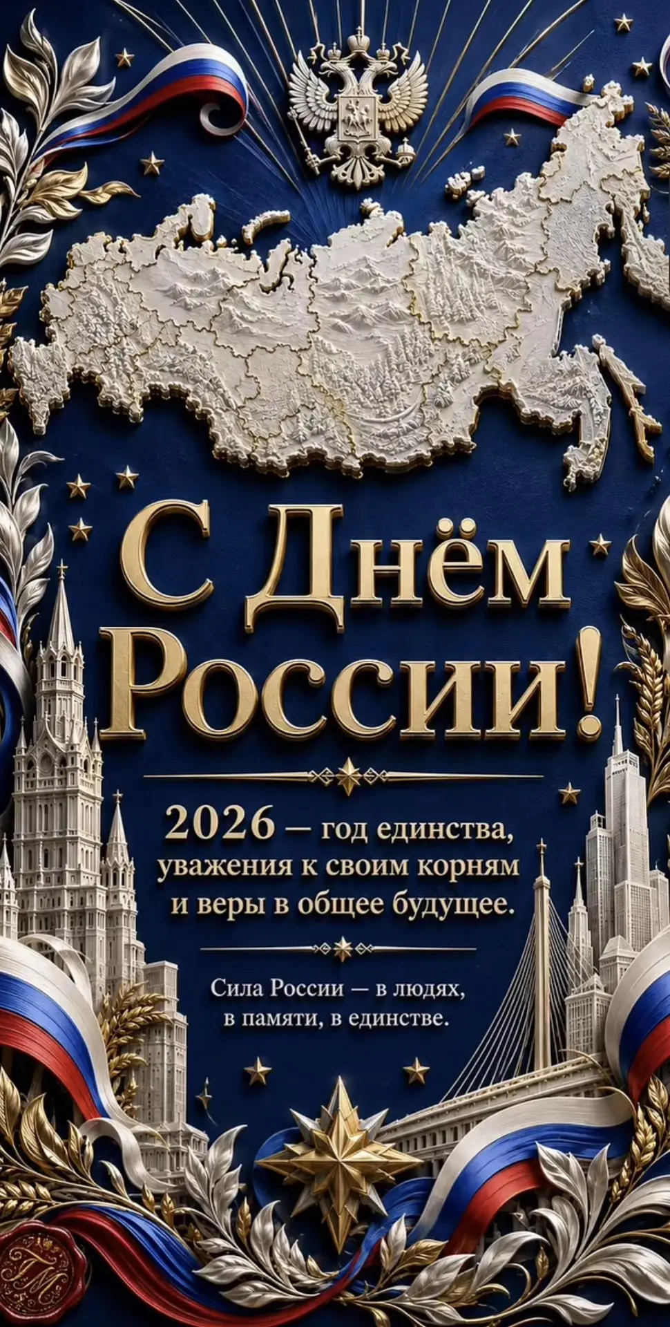 🇷🇺🇷🇺🇷🇺🇷🇺🇷🇺🇷🇺🇷🇺🇷🇺🇷🇺🇷🇺🇷🇺
Сегодня мы празднуем важный государственный праздник – 