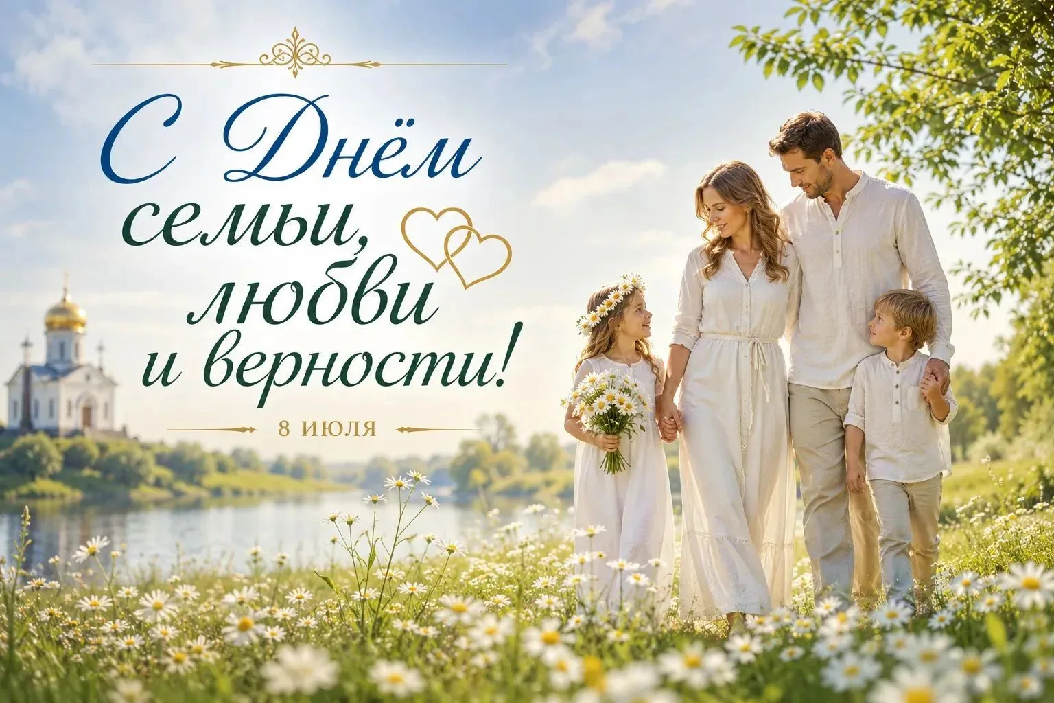 🕊️ Поздравляем жителей микрорайона Бабаевского с Днем семьи, любви и верности!

🌼Желаем вам мира, 