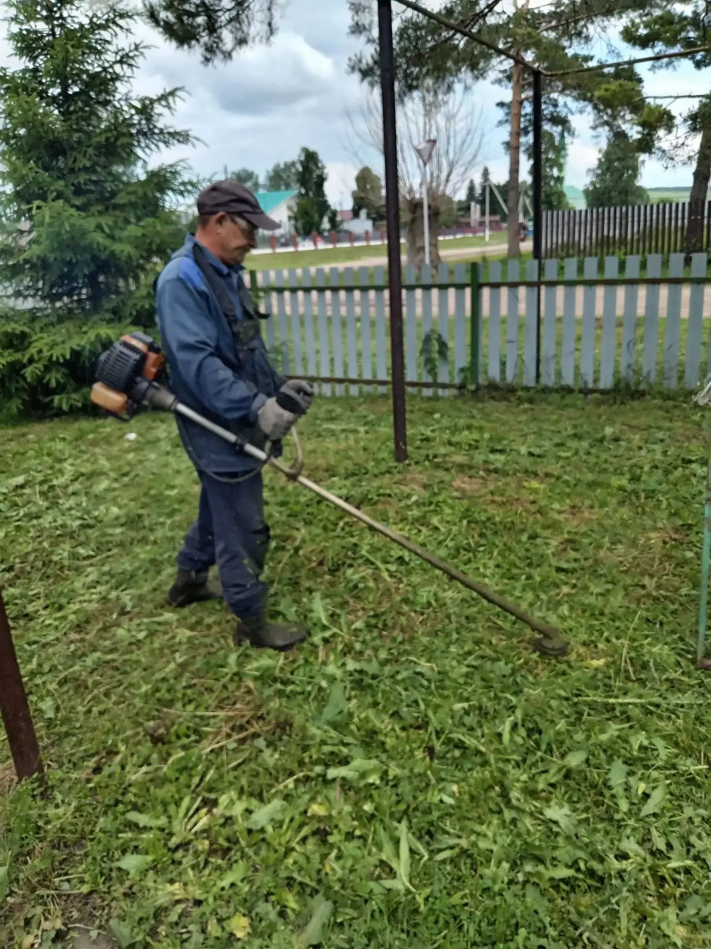 🧷Старокадеевский ветеринарный участок навел порядок на участке        📌ГБУ "Черемшанское РГВО" под