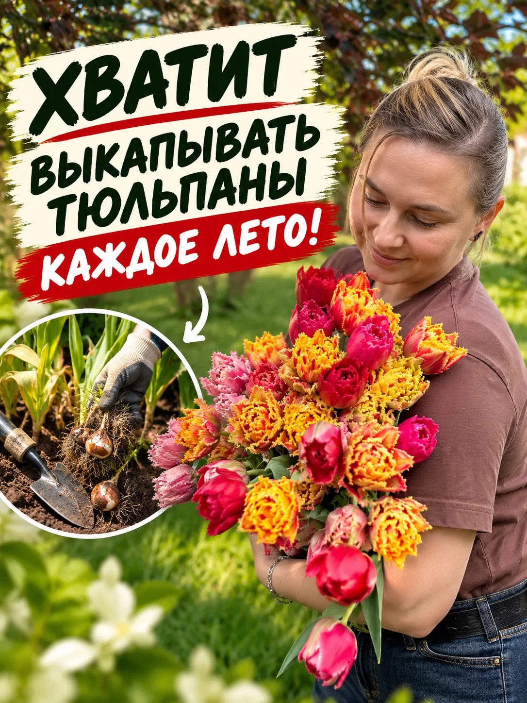 🌷 ПОСАДИТЕ ЭТОЙ ОСЕНЬЮ 4 ГРУППЫ ТЮЛЬПАНОВ — И ЗАБУДЬТЕ О ЕЖЕГОДНОЙ ВЫКОПКЕ! 🌷