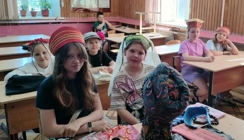 Сотрудники  краеведческого музея побывали в лагере дневного пребывания «Радуга» и представили вниман