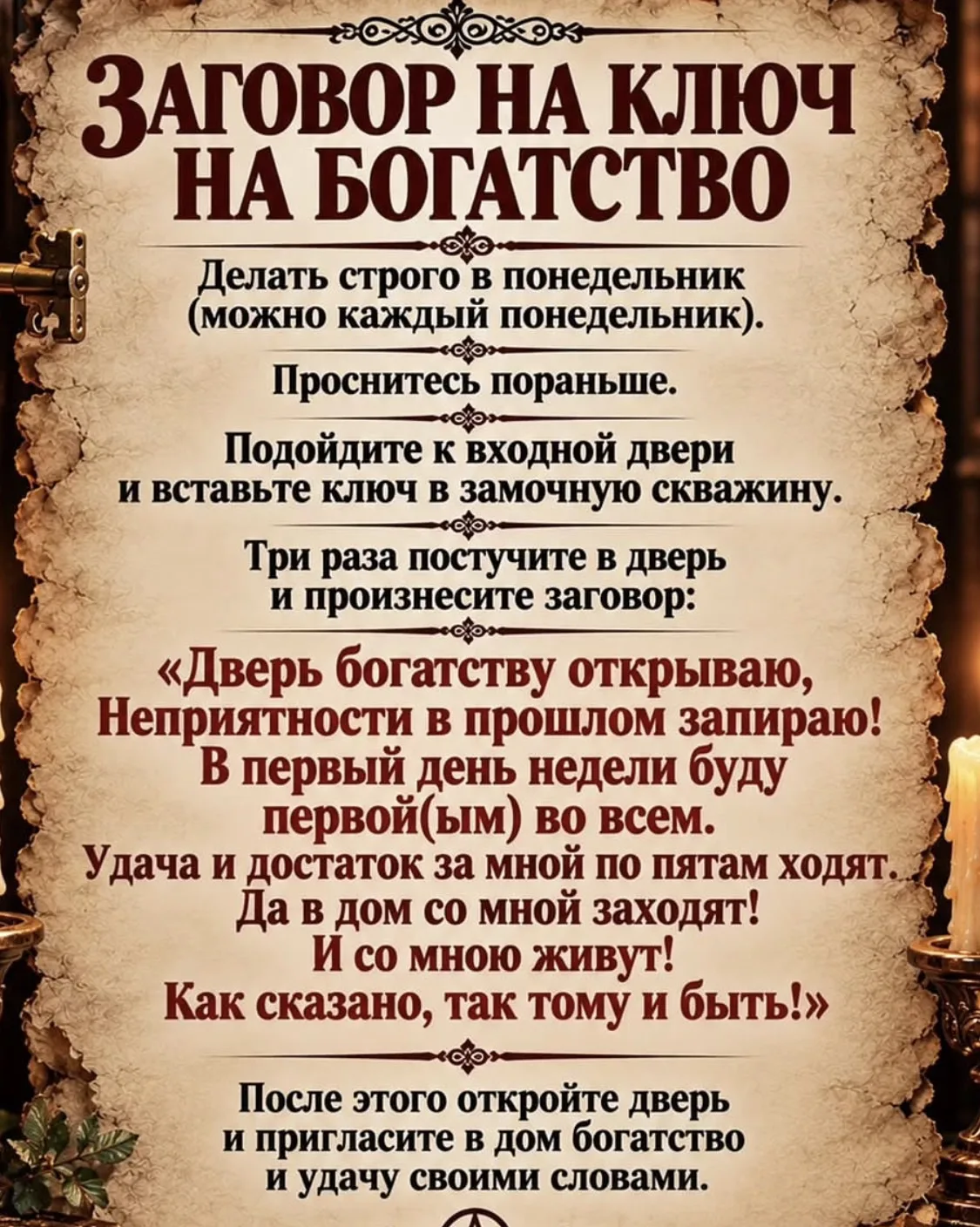 Сила заговора и молитвы
