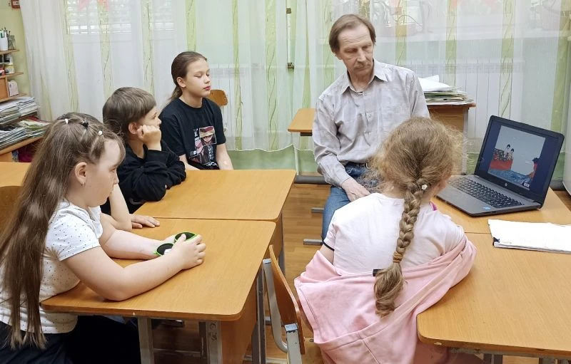 🌟Последнее в этом учебном году занятие в фольклорной студии «Тридесятое царство» тради...