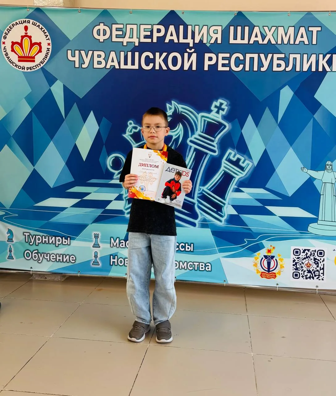 Маленький шаг для школьника, большая победа для Чувашии