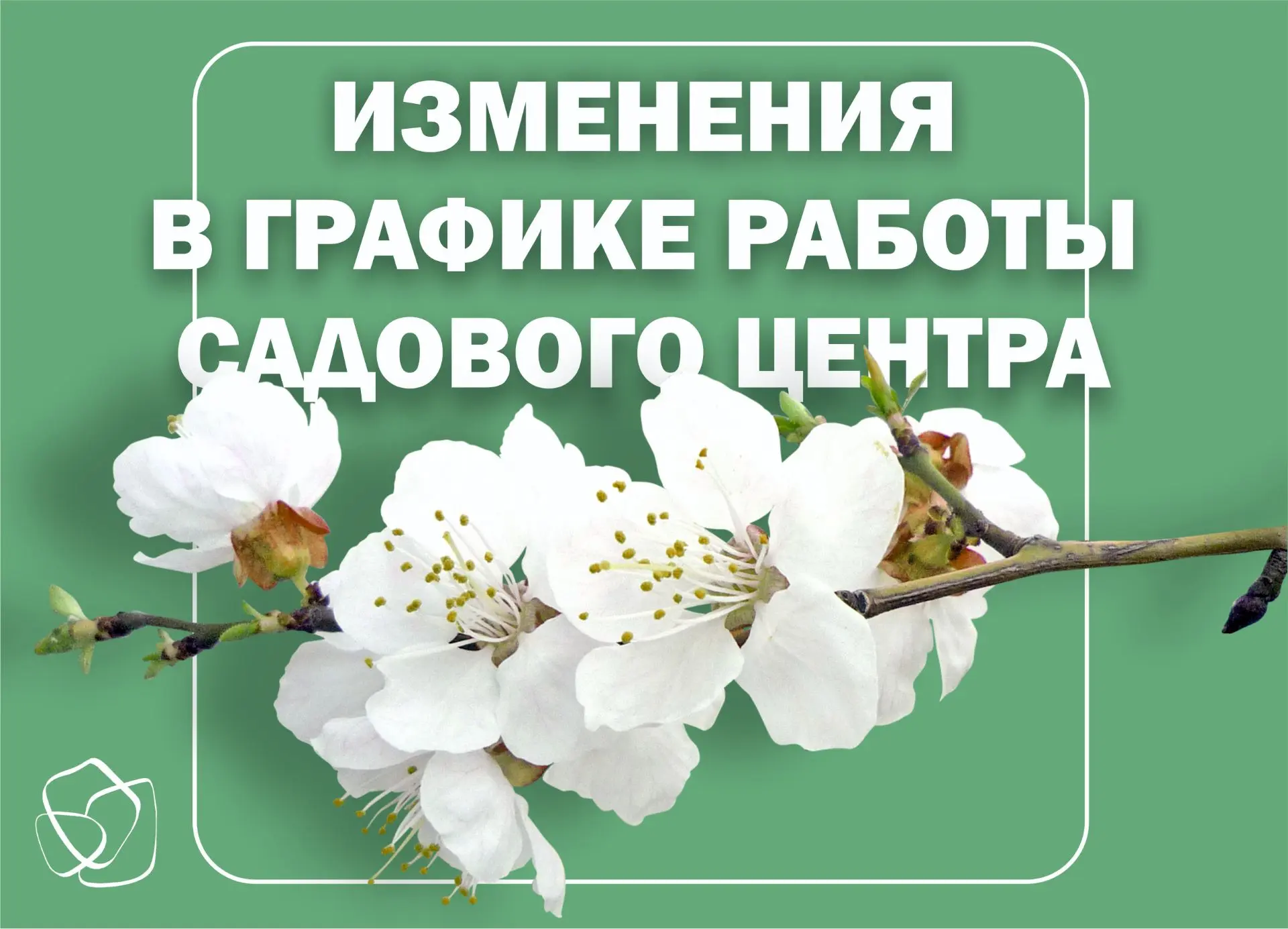 ❗ Изменения в графике работы Садового центра ❗

С 1 июля по 2 августа наш магазин будет работать по 