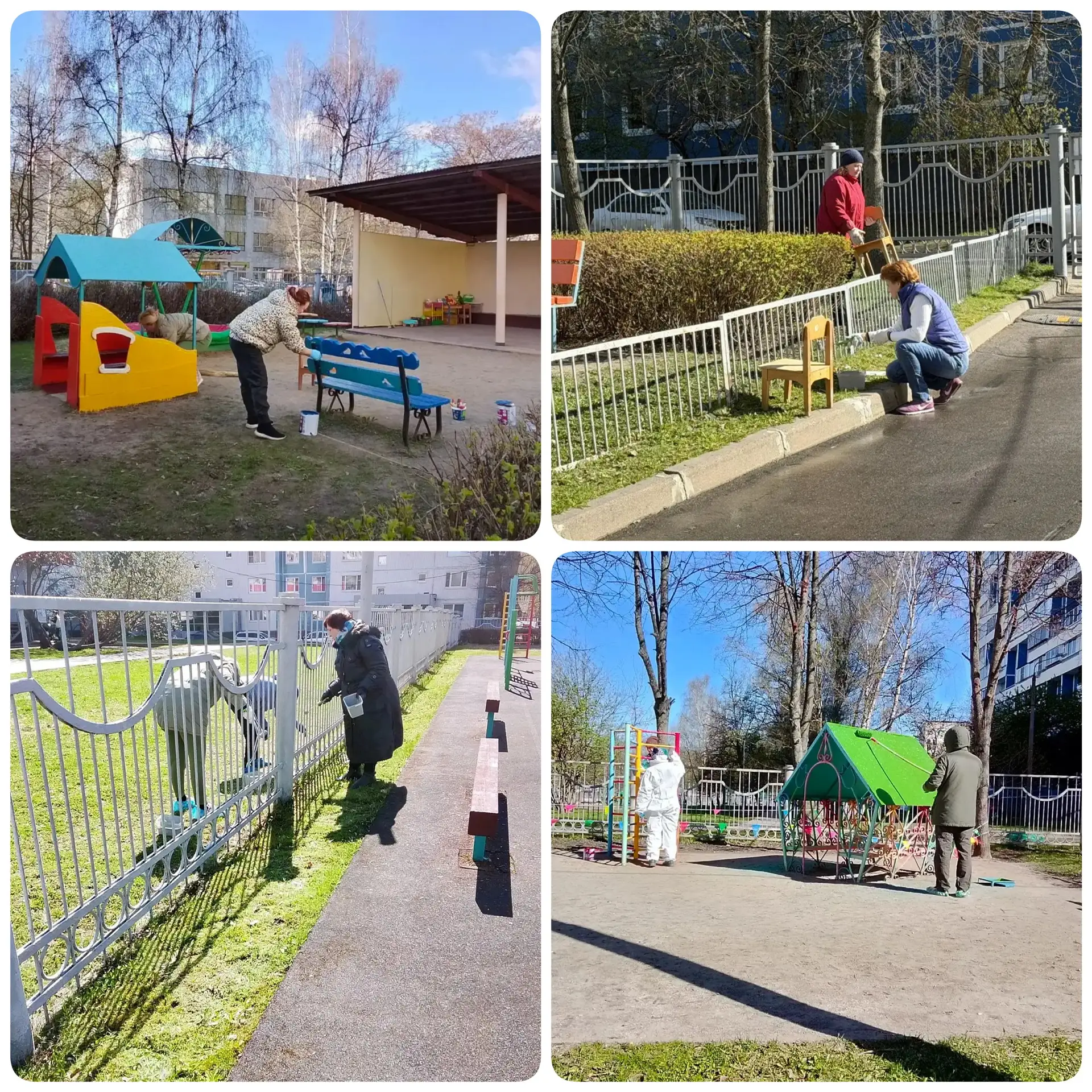 Субботник — это добрая традиция!  🏫Субботник в школе 935 идёт ПОЛНЫМ ХОДОМ!  🧹Учителя, воспитатели, 