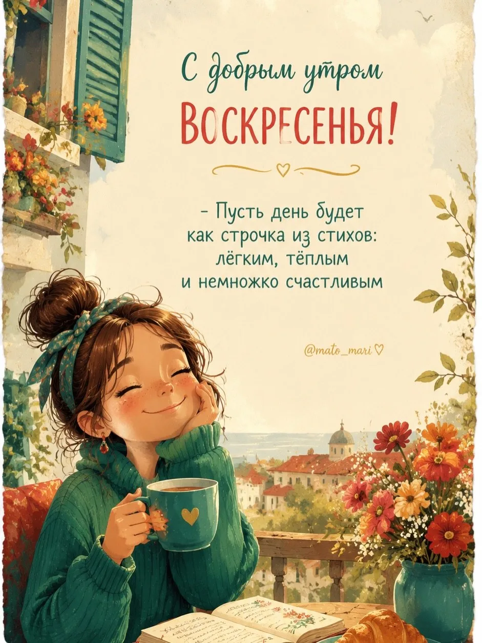 Доброе утро!☕