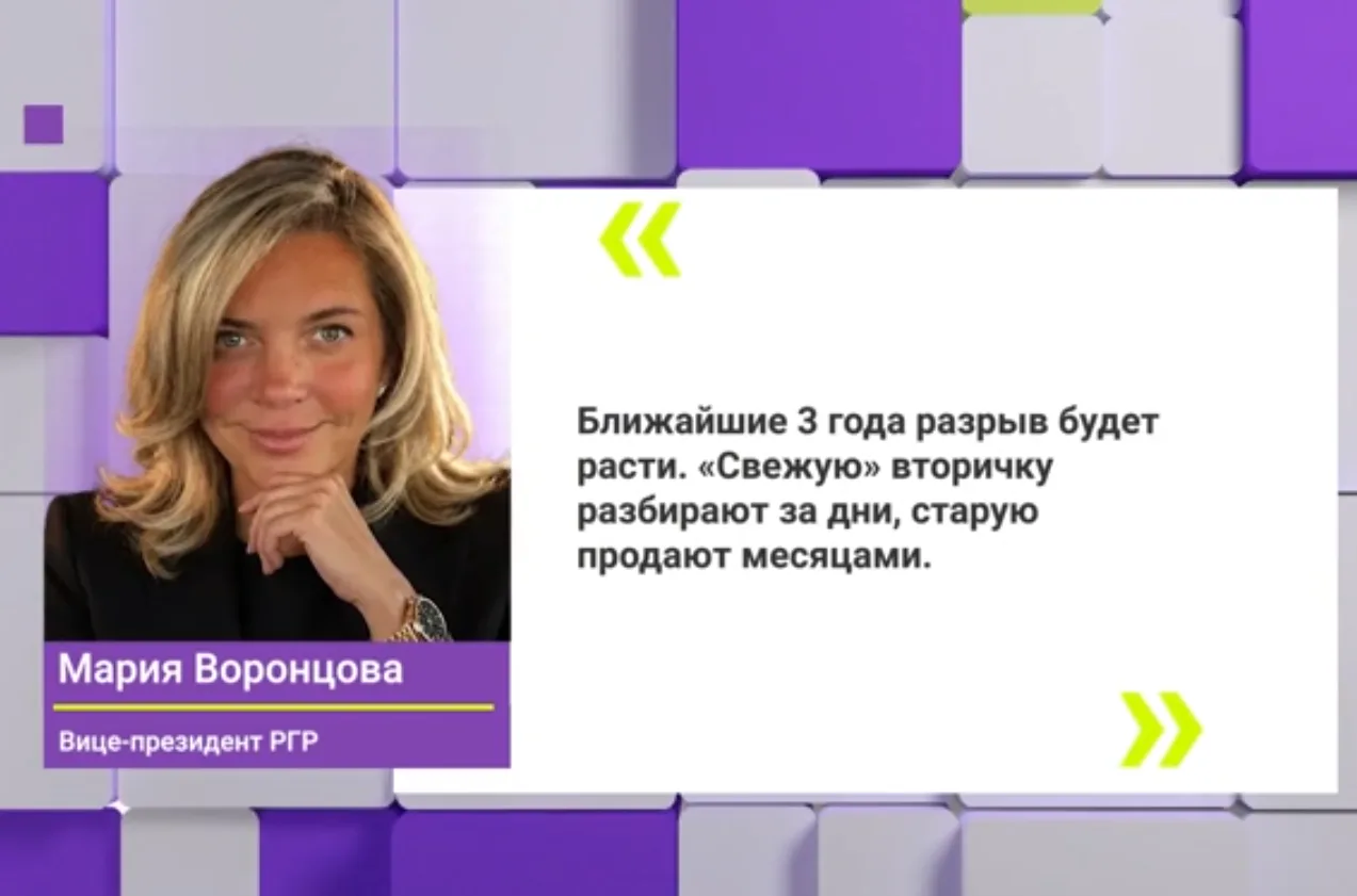 По некоторым подсчетам, спрос на свежую "вторичку"за  год вырос на четверть, а интерес ...