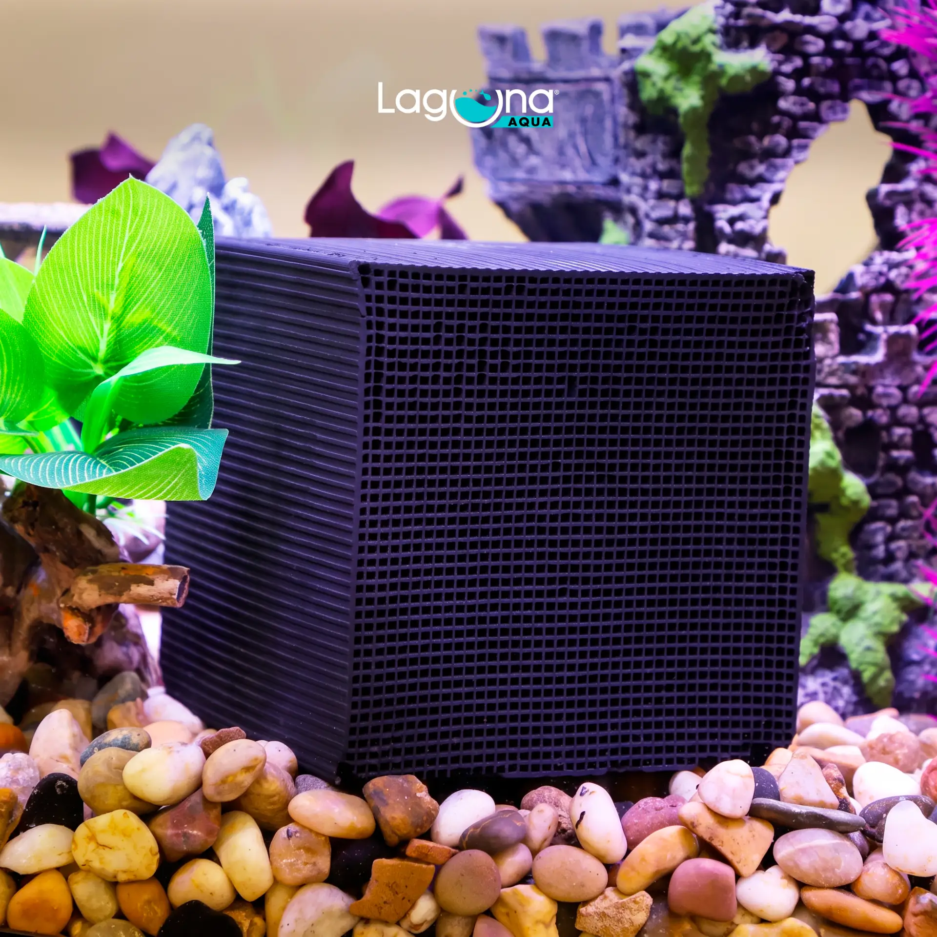 🌿 Детокс для аквариума: микросотовый уголь Laguna AQUA