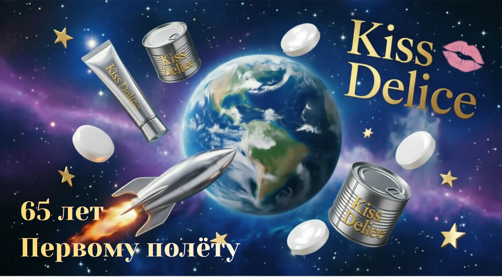 🚀 С Днём космонавтики! 🌟