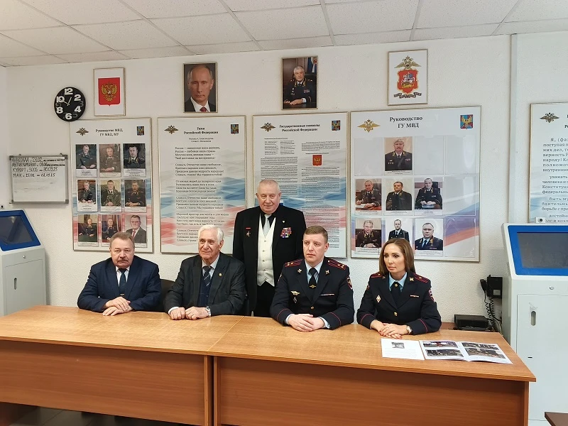 День ветерана органов внутренних дел отметили в МУ МВД России «Люберецкое»  🎖️ В МУ МВД России «Любе