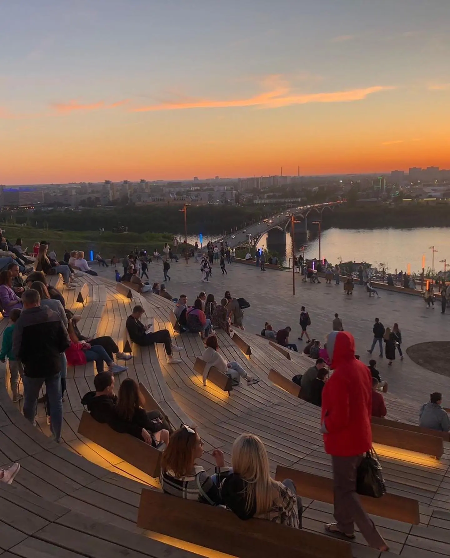 🌅 Нижний Новгород  столица закатов России  Наверняка многие слышали, что Нижний Новгород часто назыв