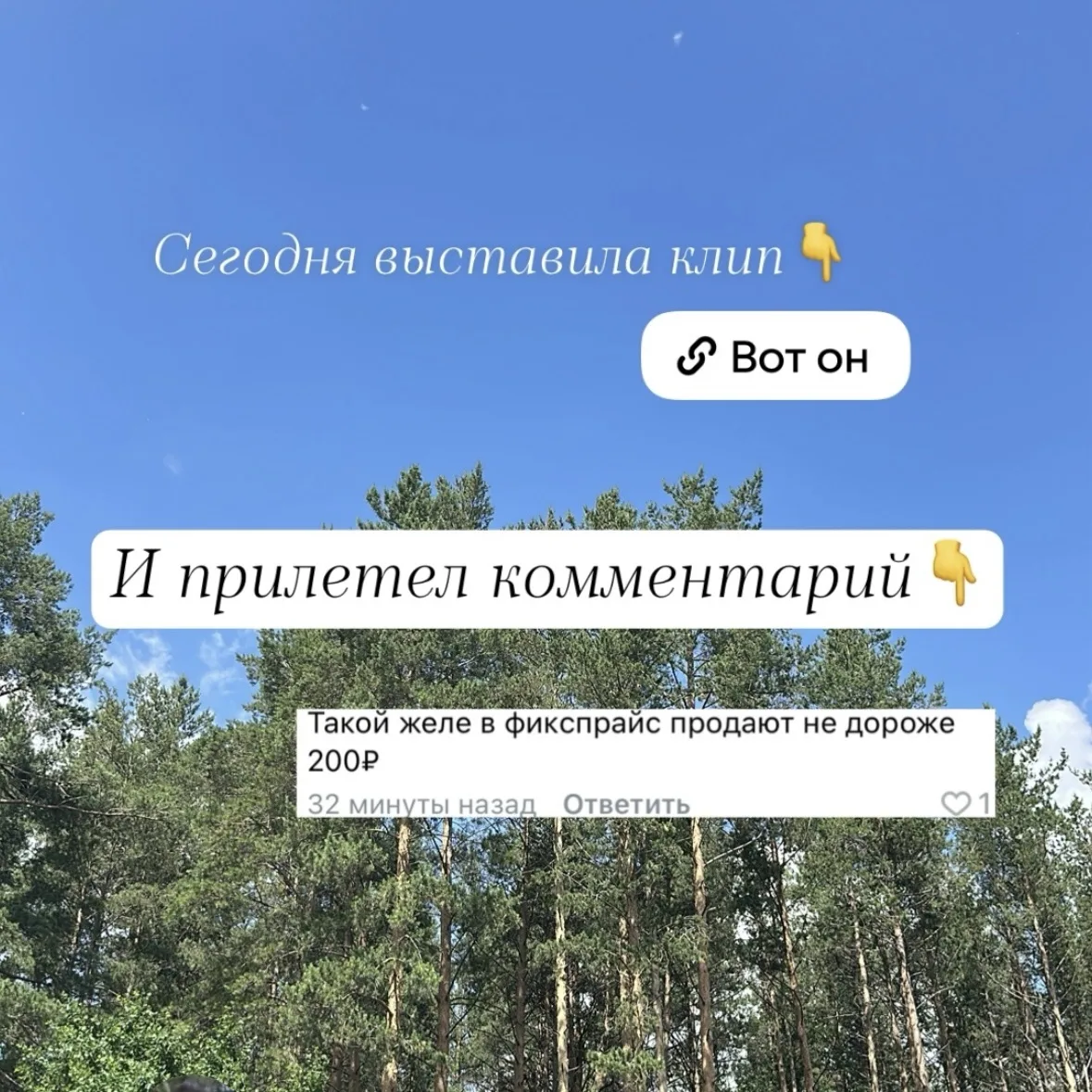Как знакомы мне эти фразы. Сегодня получила ответ под своим клипом в ВК. Давайте посмотрим.

Конечно