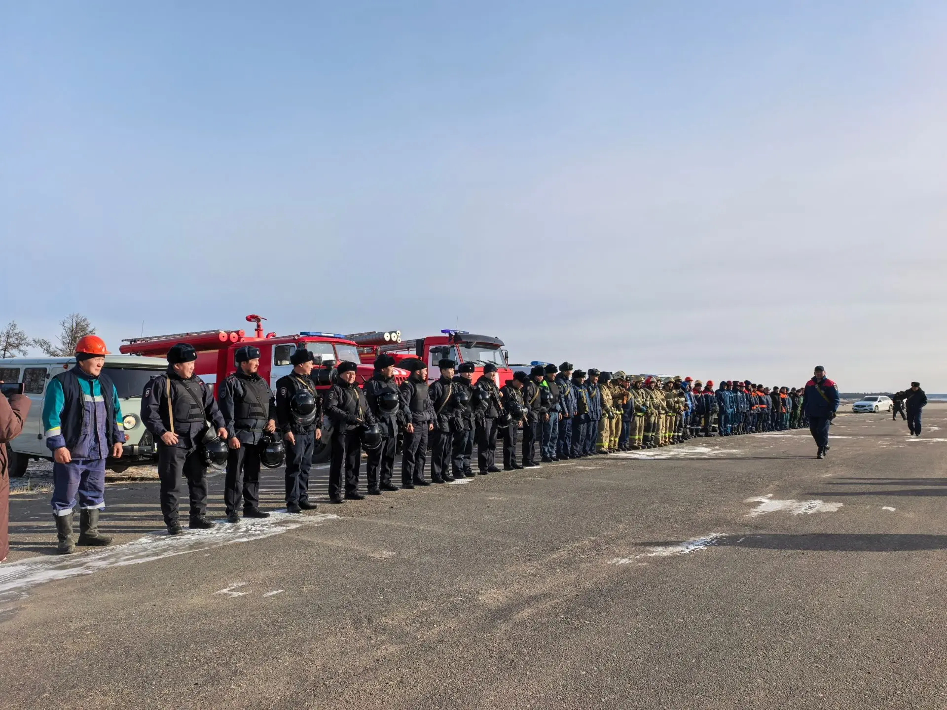 В Верхневилюйском районе прошла масштабная штабная тренировка по гражданской обороне