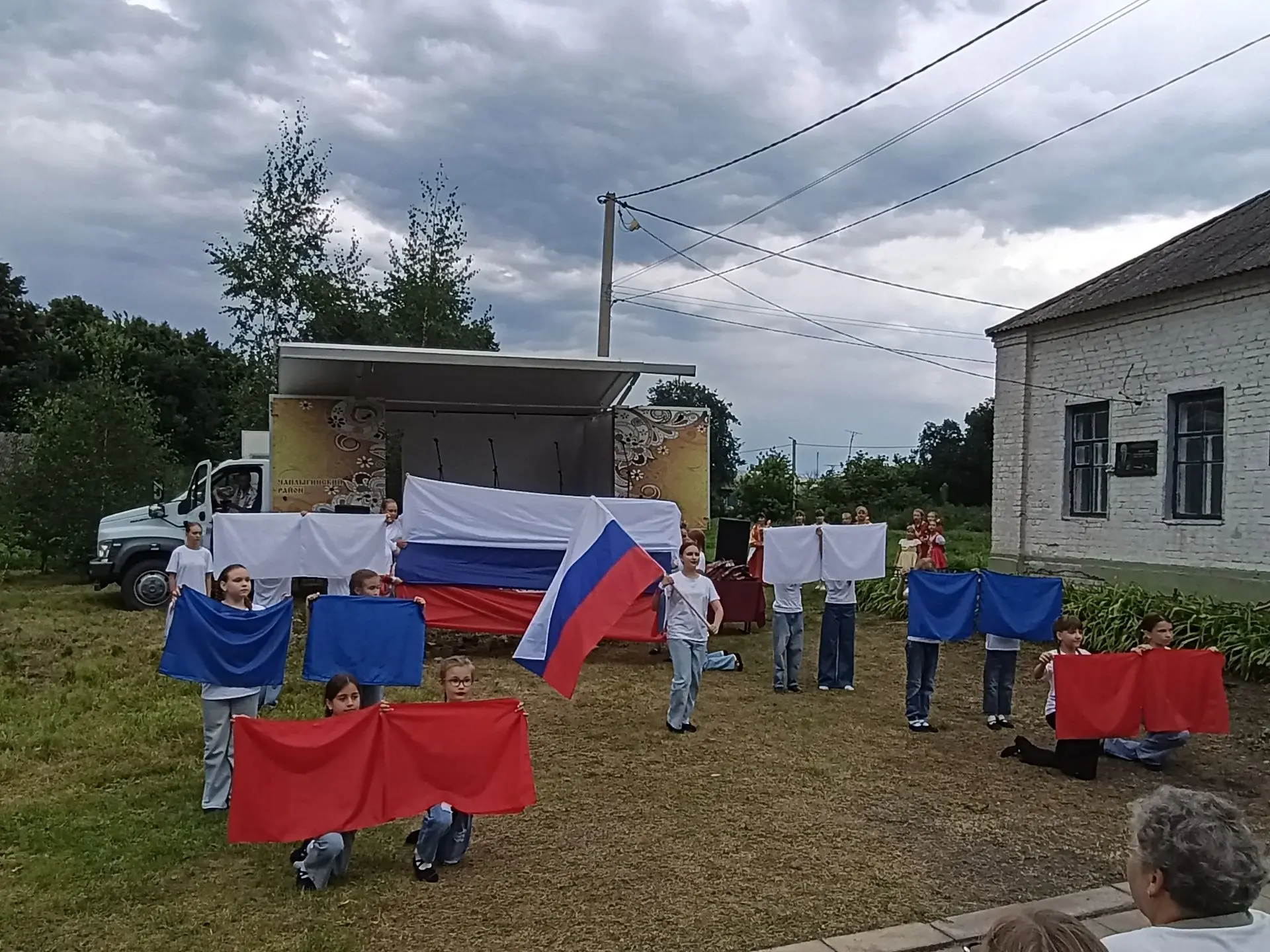 Автоклуб на Дне села в Истобном