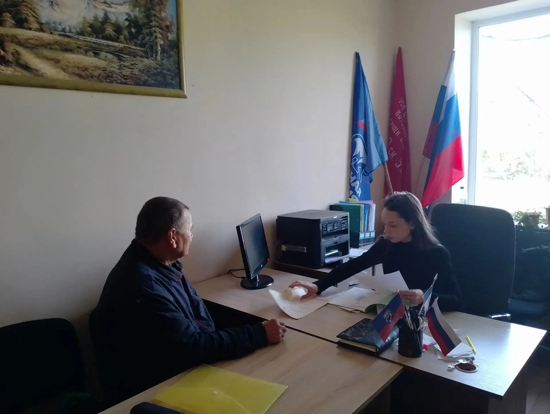 О работе МФЦ в Каховском округе