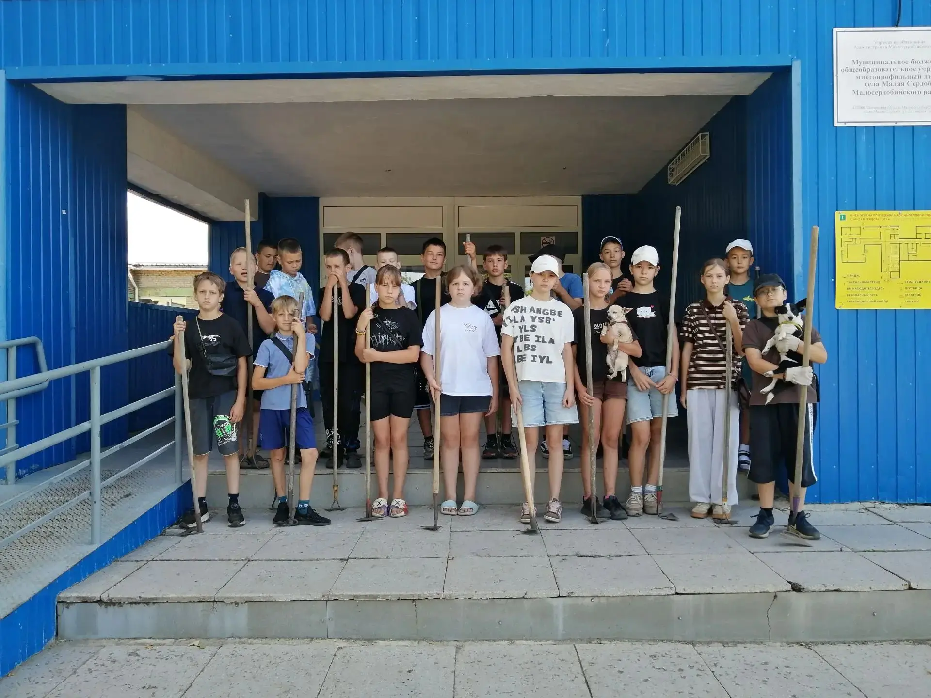 ТРУДОВАЯ ПРАКТИКА УЧАЩИХСЯ ЛИЦЕЯ В ДЕЙСТВИИ