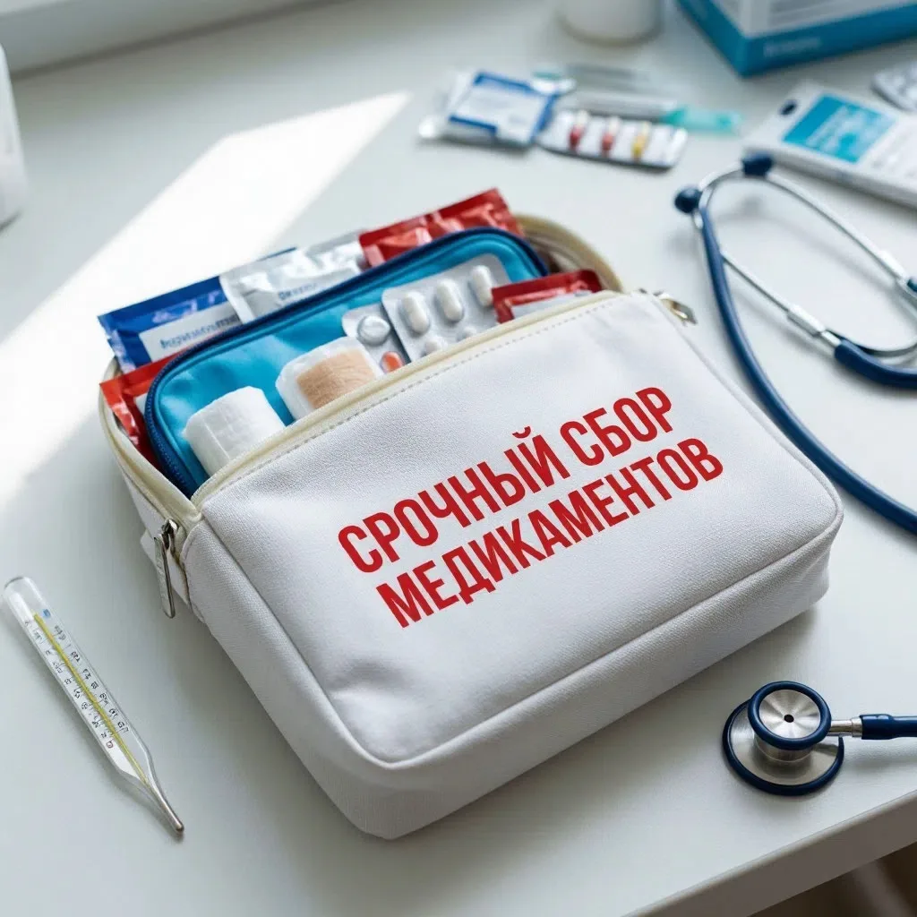 🚑 Срочный сбор медикаментов!