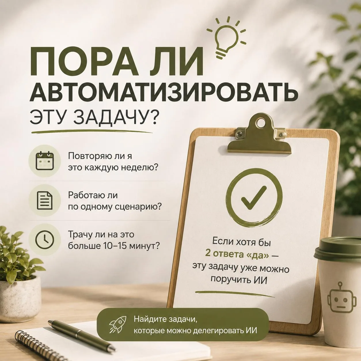 Мы часто думаем, что автоматизация — это что-то сложное.