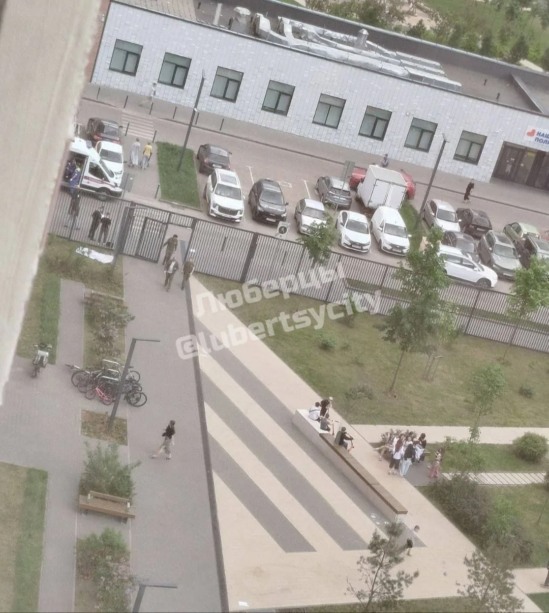 В Люберцах произошла страшная трагедия – на улице 8 Марта погиб ребёнок после падения из окна.   К с