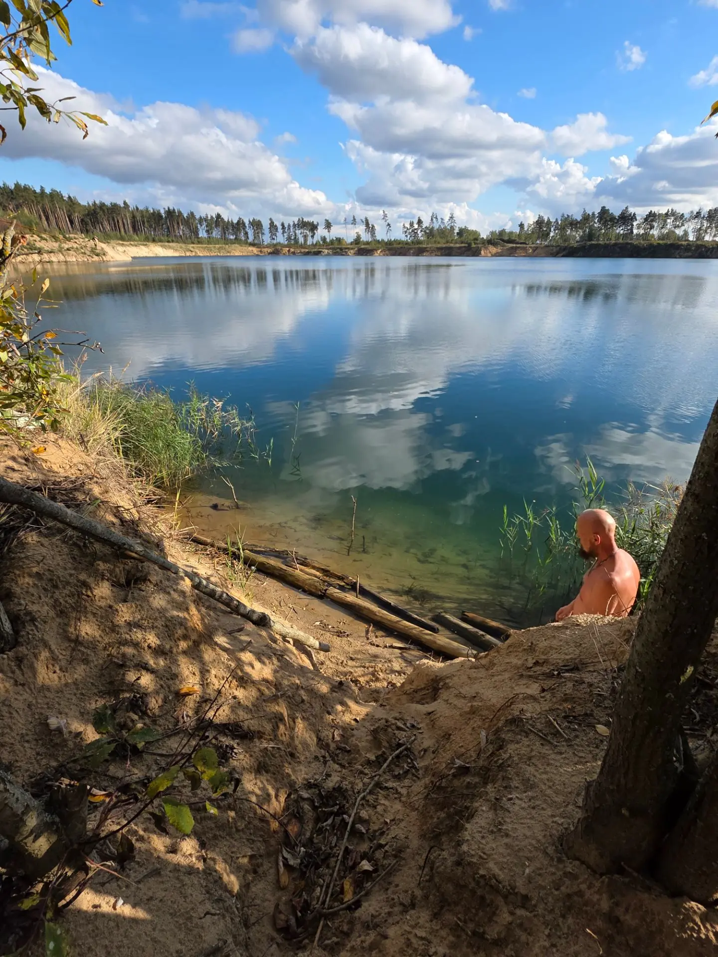 День общения с водой (и немножко соснами☺️)