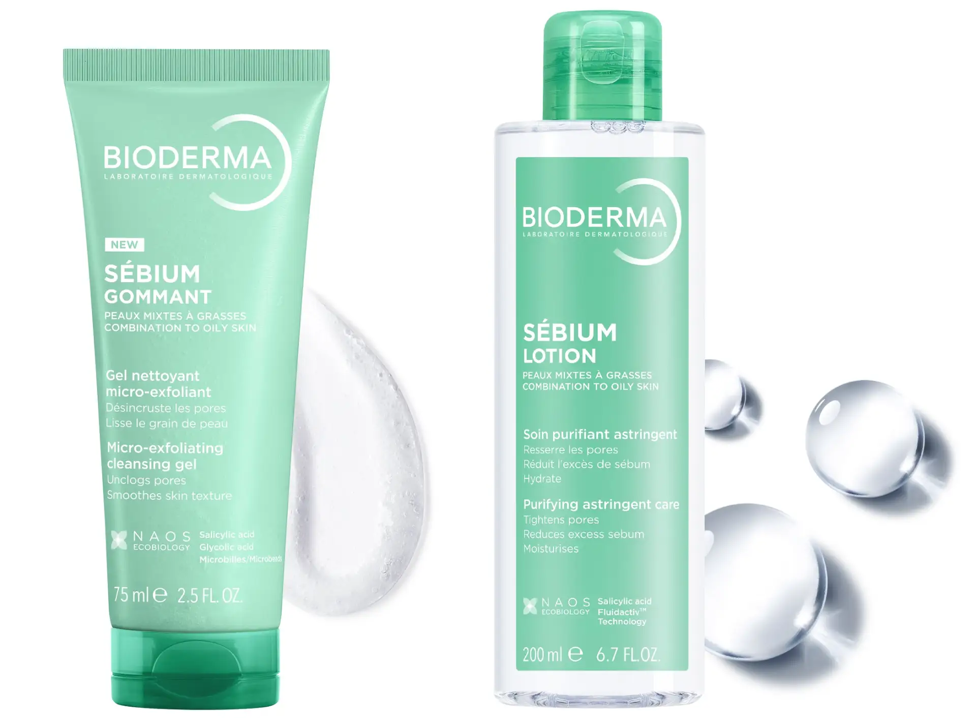 Бренд Bioderma перезапустил два самых популярных средства из гаммы Sebium для жирной и ...