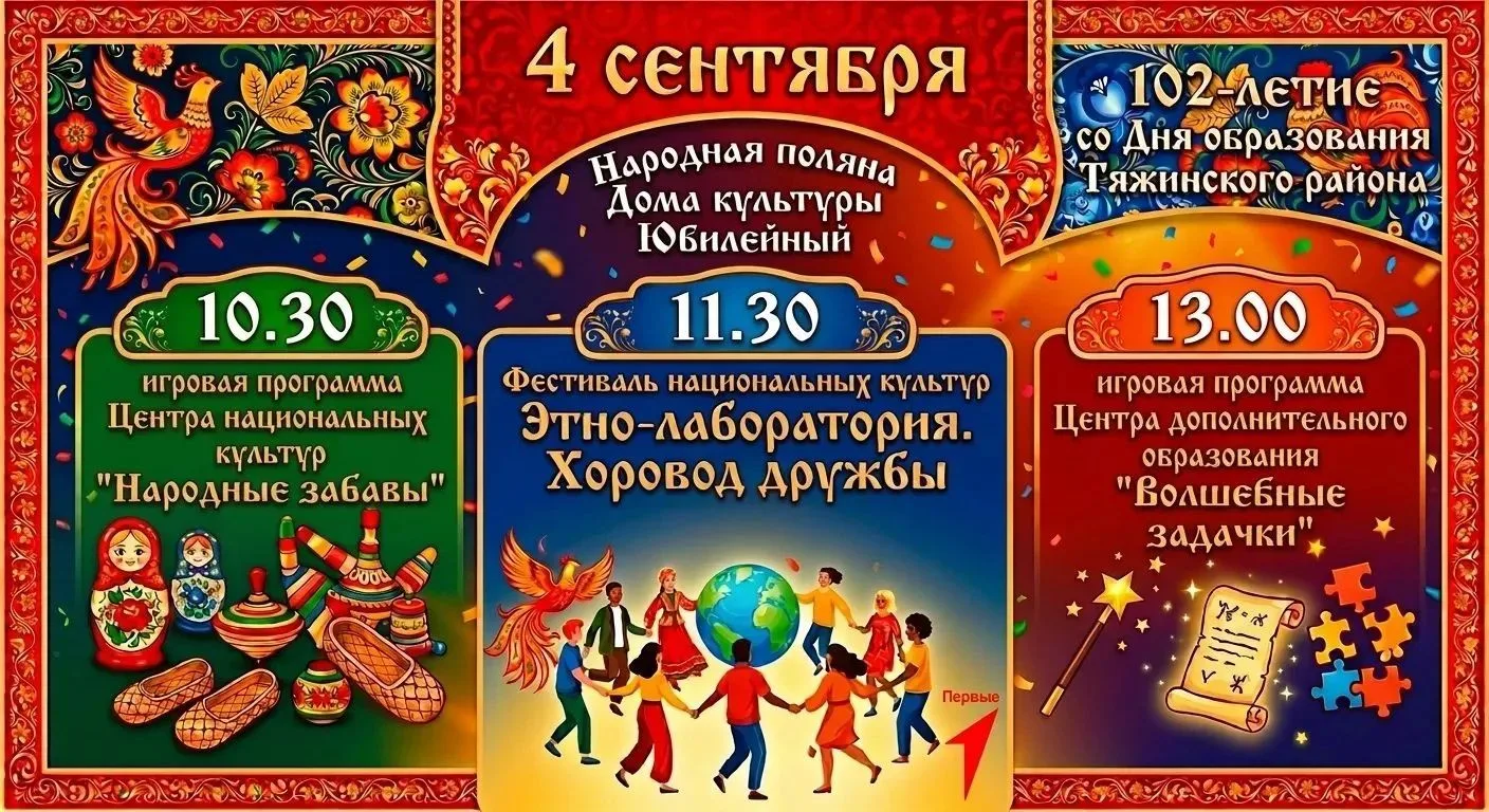 🎉В рамках празднования 102-летия со дня образования Тяжинского района  юных жителей   ...