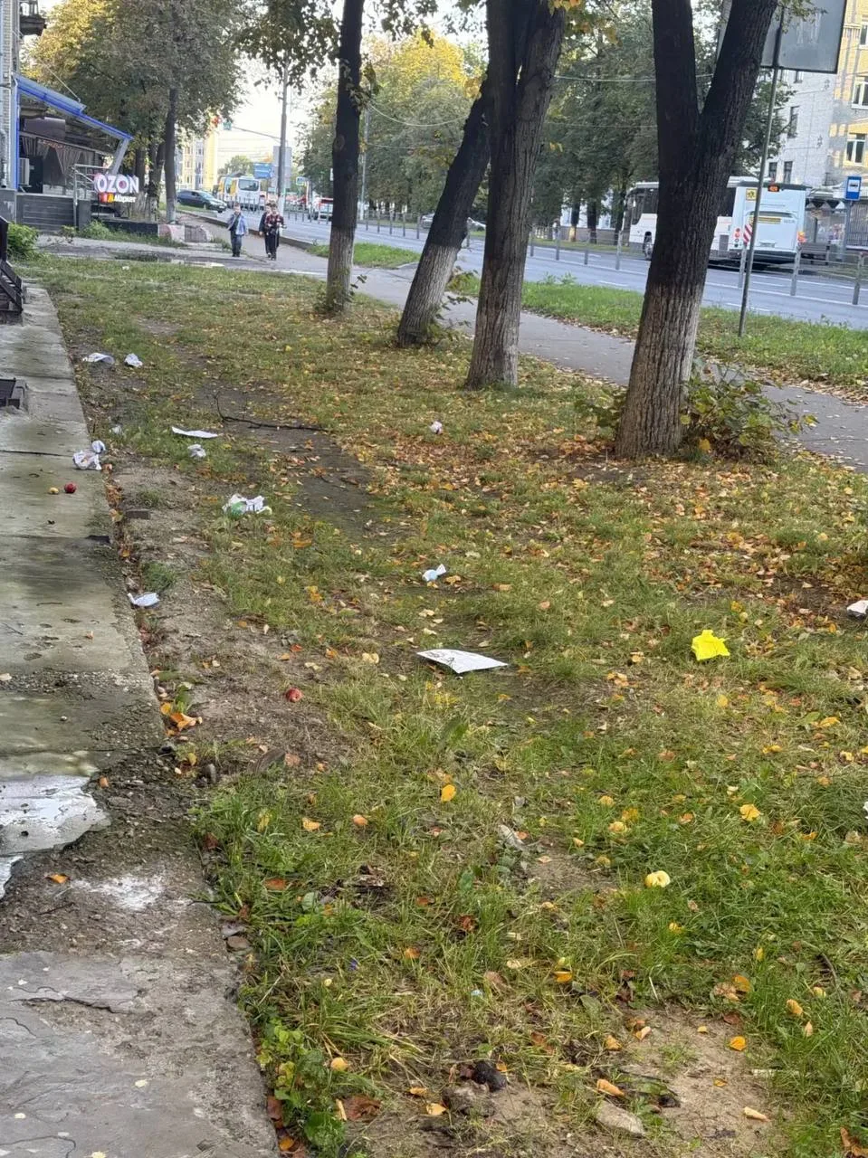 В Жуковском с балкона дома на улице Гагарина летят яблоки с рисунками
