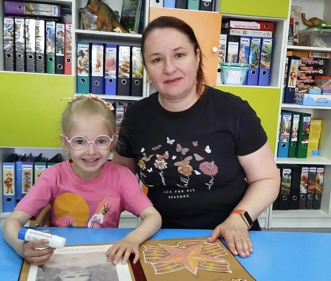 В рамках реализации программы "Просвещение родителей" в старшей группе в канун 81-й годовщины Победы