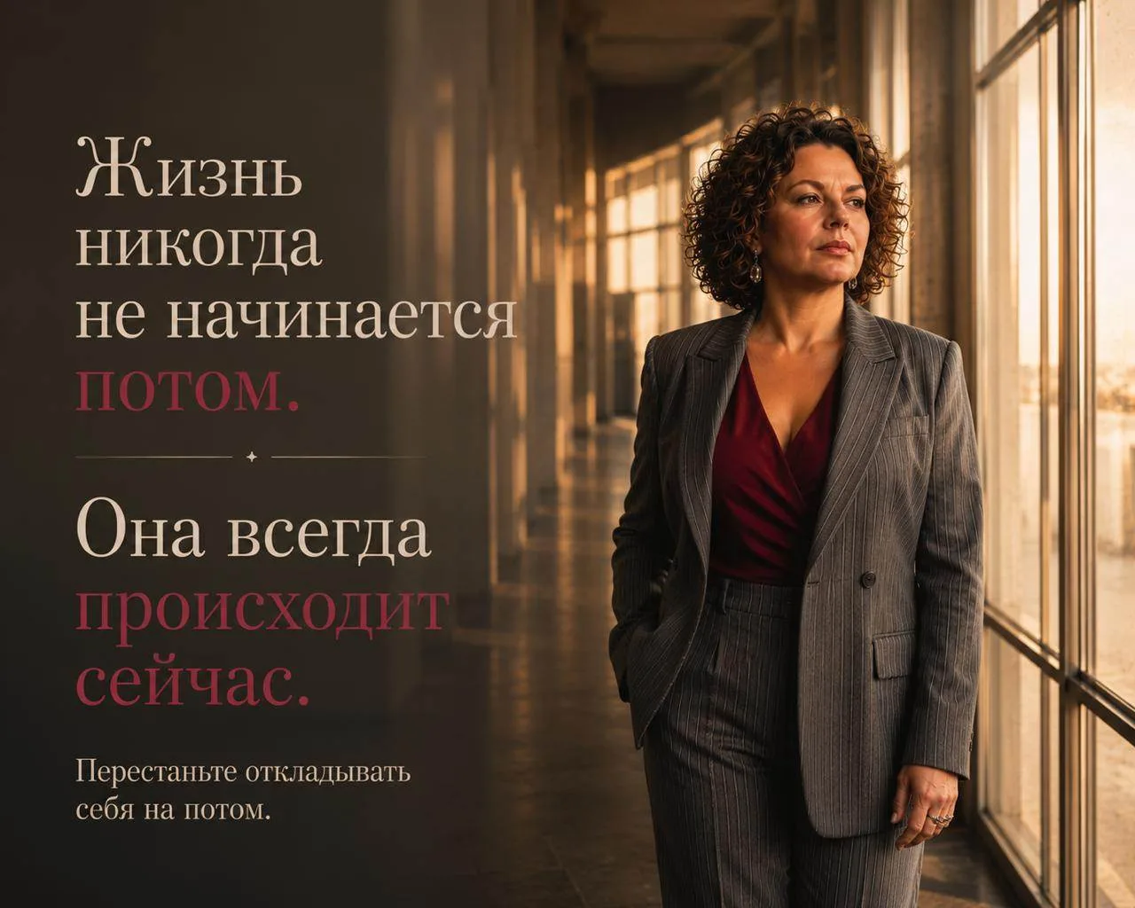 Есть одна фраза, которую я слышу очень часто.

«Вот сейчас немного разберусь с делами, и тогда займу