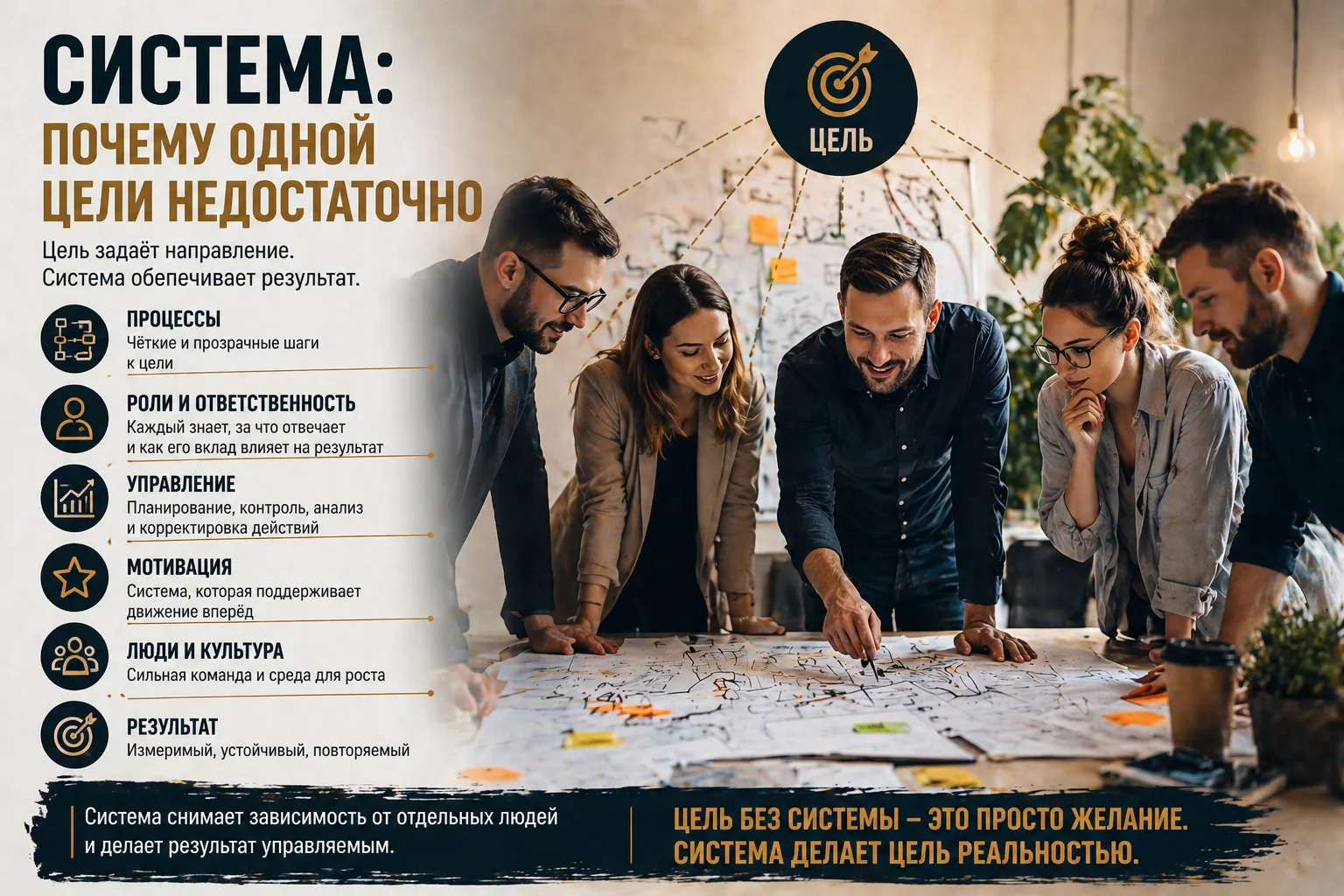 Система: почему одной цели недостаточно