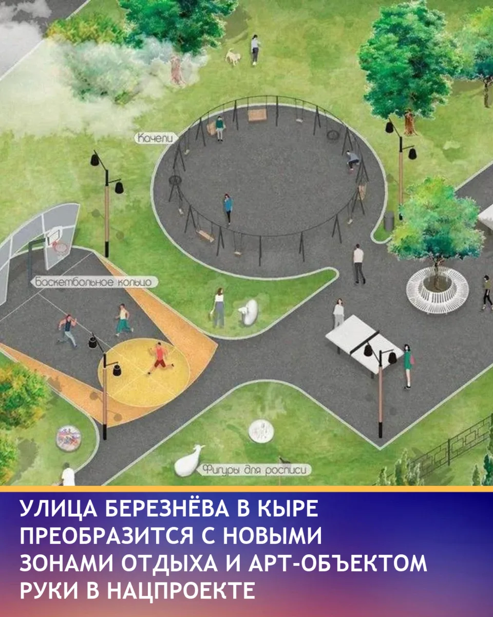 Кыра стала победителем Всероссийского конкурса проектов создания комфортной городской среды. На въез