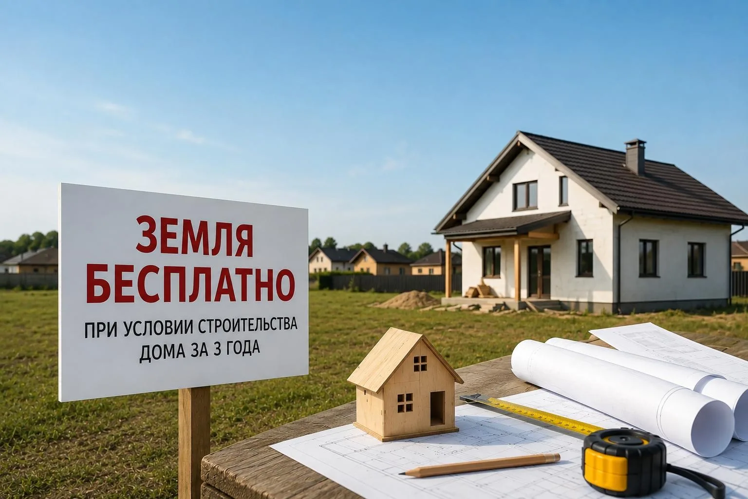 🇷🇺 Власти РФ обсуждают возможность предоставления земли для индивидуальных домов бесп...