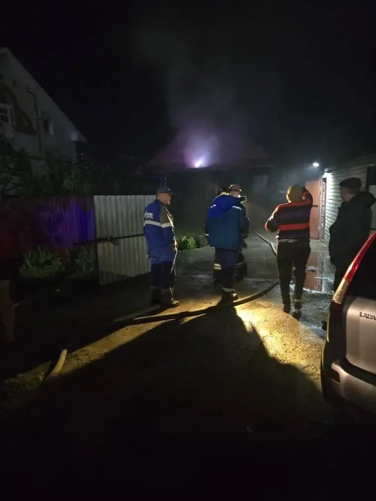 Пожар оперативно потушили.   Подробности выясняются
