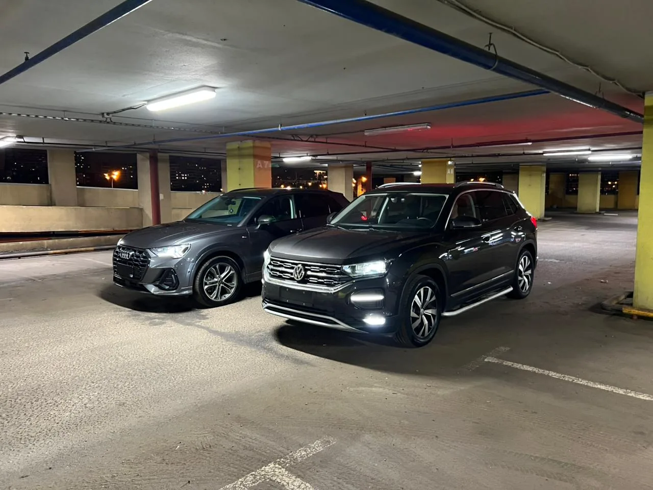 ❗️Выкупленные Audi Q3 и VW Tayron доставлены в Москву.