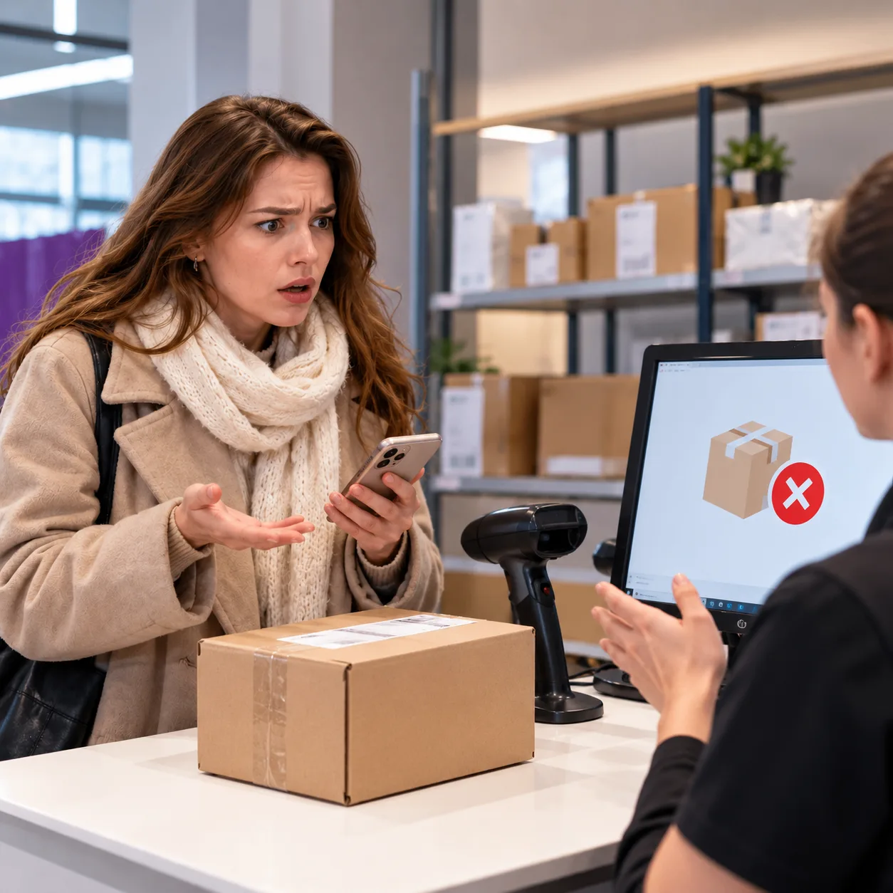 📦 Калининградка пришла за заказом на маркетплейс, но узнала, что его уже кто-то получил