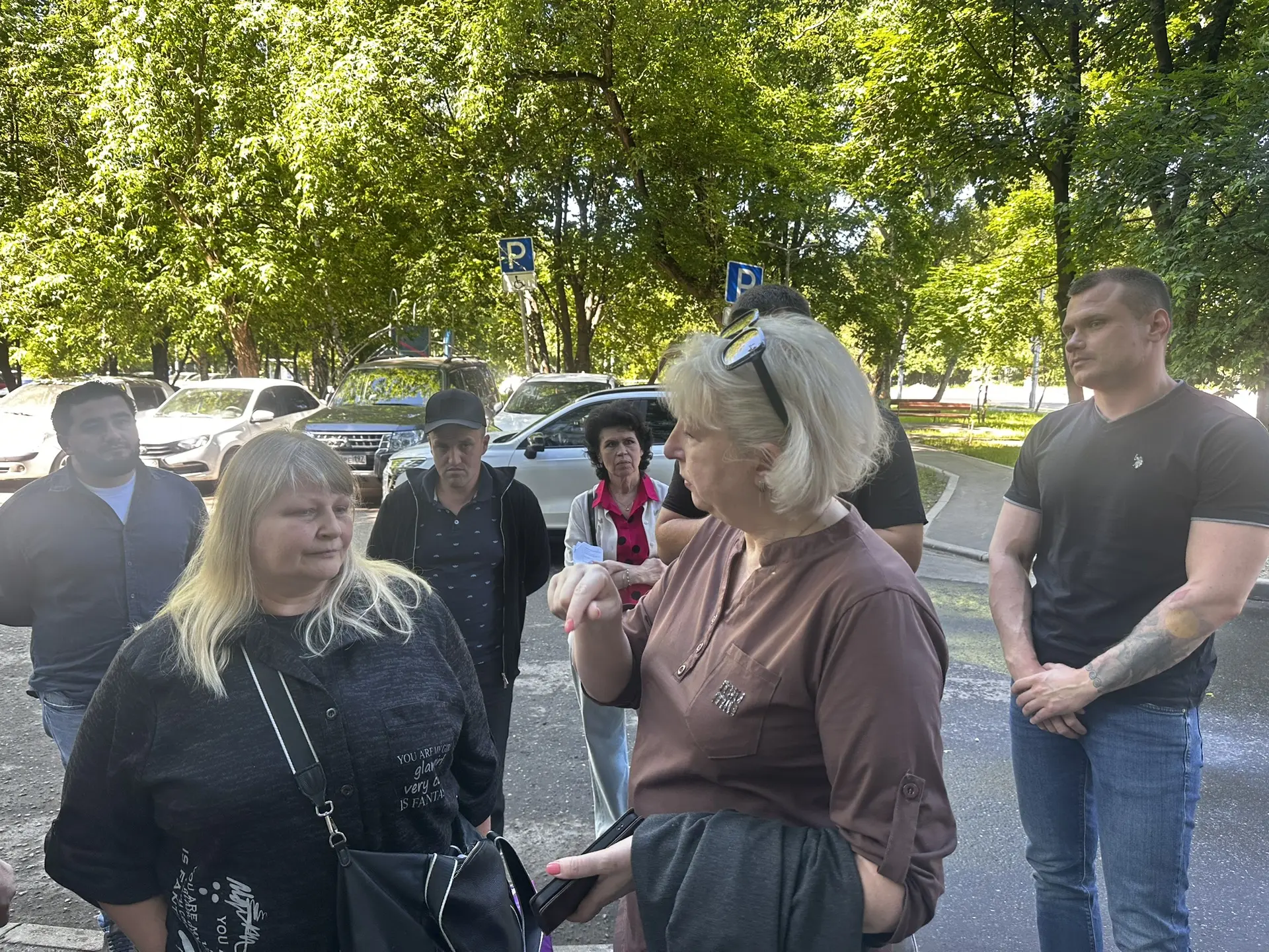 🇷🇺 Еженедельный обход провела глава управы Зинаида Алимова.