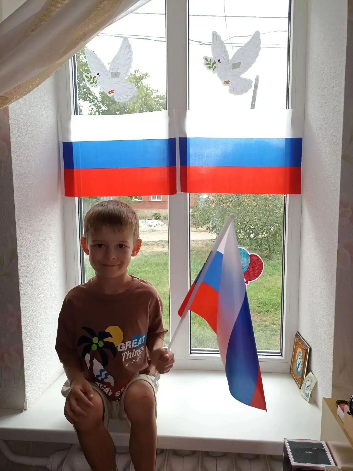Приветствуем - первый участник 🇷🇺 акции «Флаг России в каждый дом» 🇷🇺  -