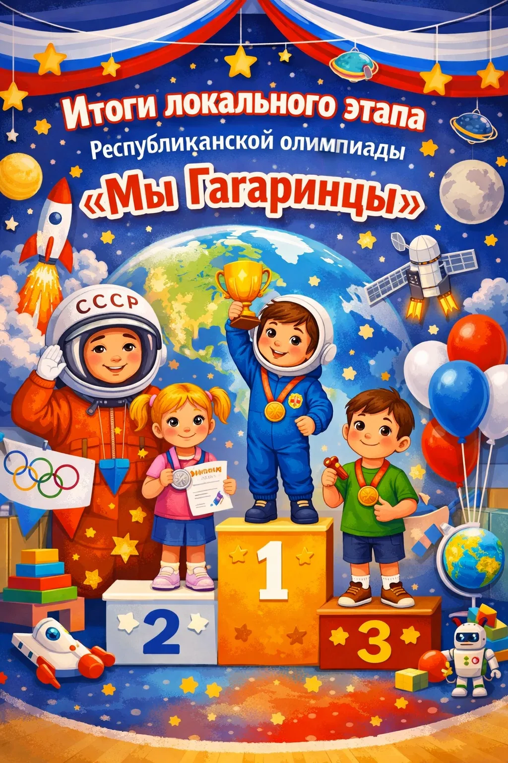 ПОДВЕДЕНЫ ИТОГИ ✨✨✨локального этапа Республиканской олимпиады для детей дошкольного воз...