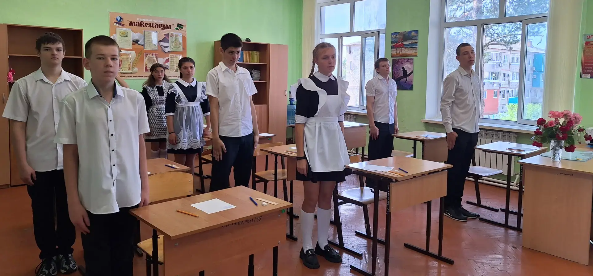 📝В школе начались экзамены!