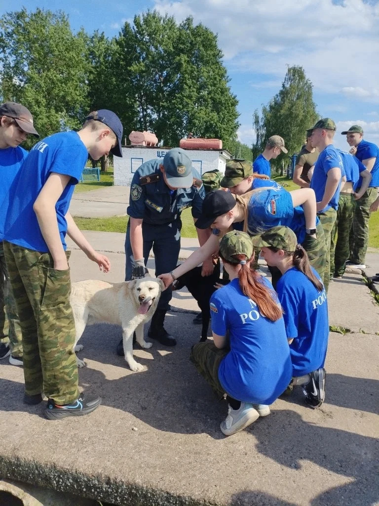 🔥 10к на военно-полевых сборах. Первый день: от кинологов до спортивных игр