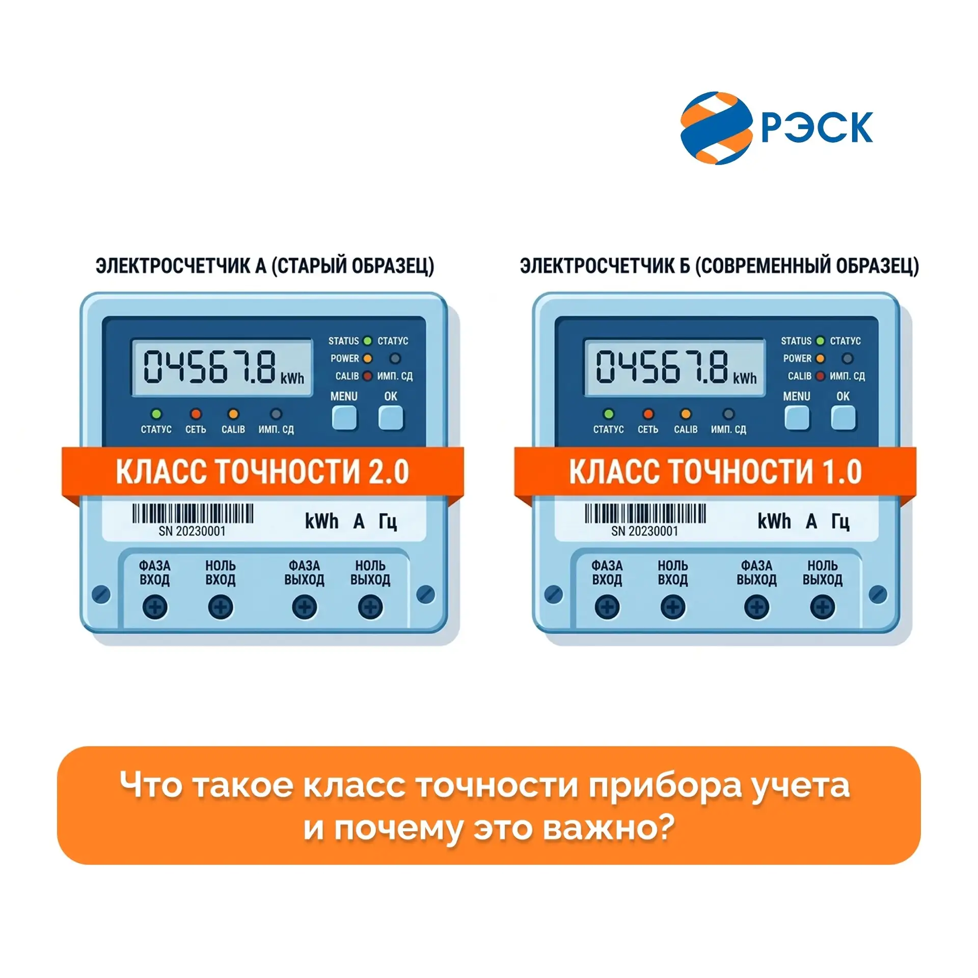 ❓Многие наши клиенты видят на панели прибора учета цифры: 1.0, 2.0 или 2.5. Это не просто номера мод