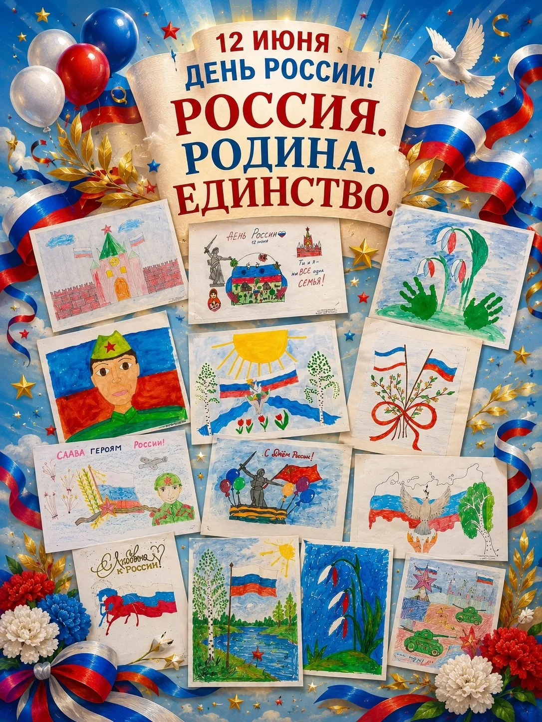 #ВыставкаРисунков_ВОСБС