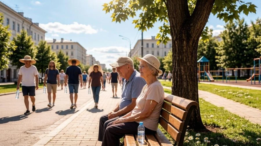 Жара под 30°C и выше: рекомендации по профилактике теплового удара