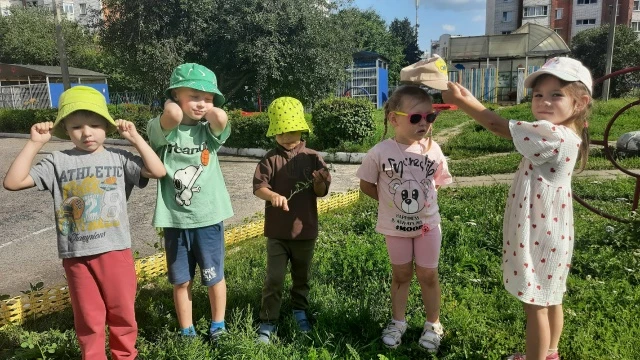На днях в нашем детском саду прошла увлекательная беседа с детьми о важности ношения головного убора