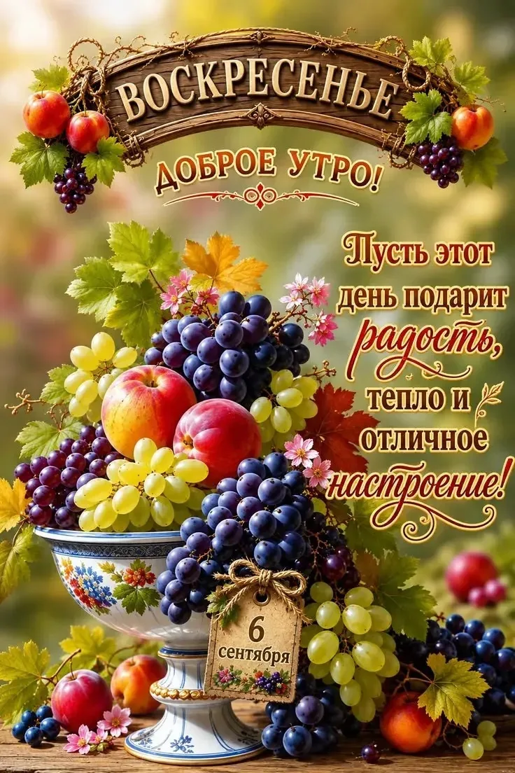 Доброе утро ☀️