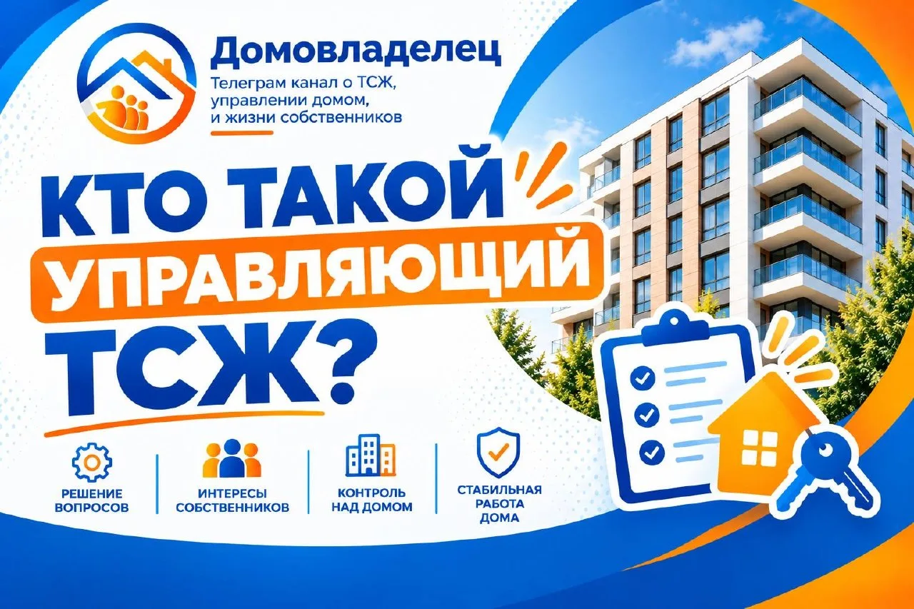 Кто такой управляющий ТСЖ? И чем он отличается от председателя😡