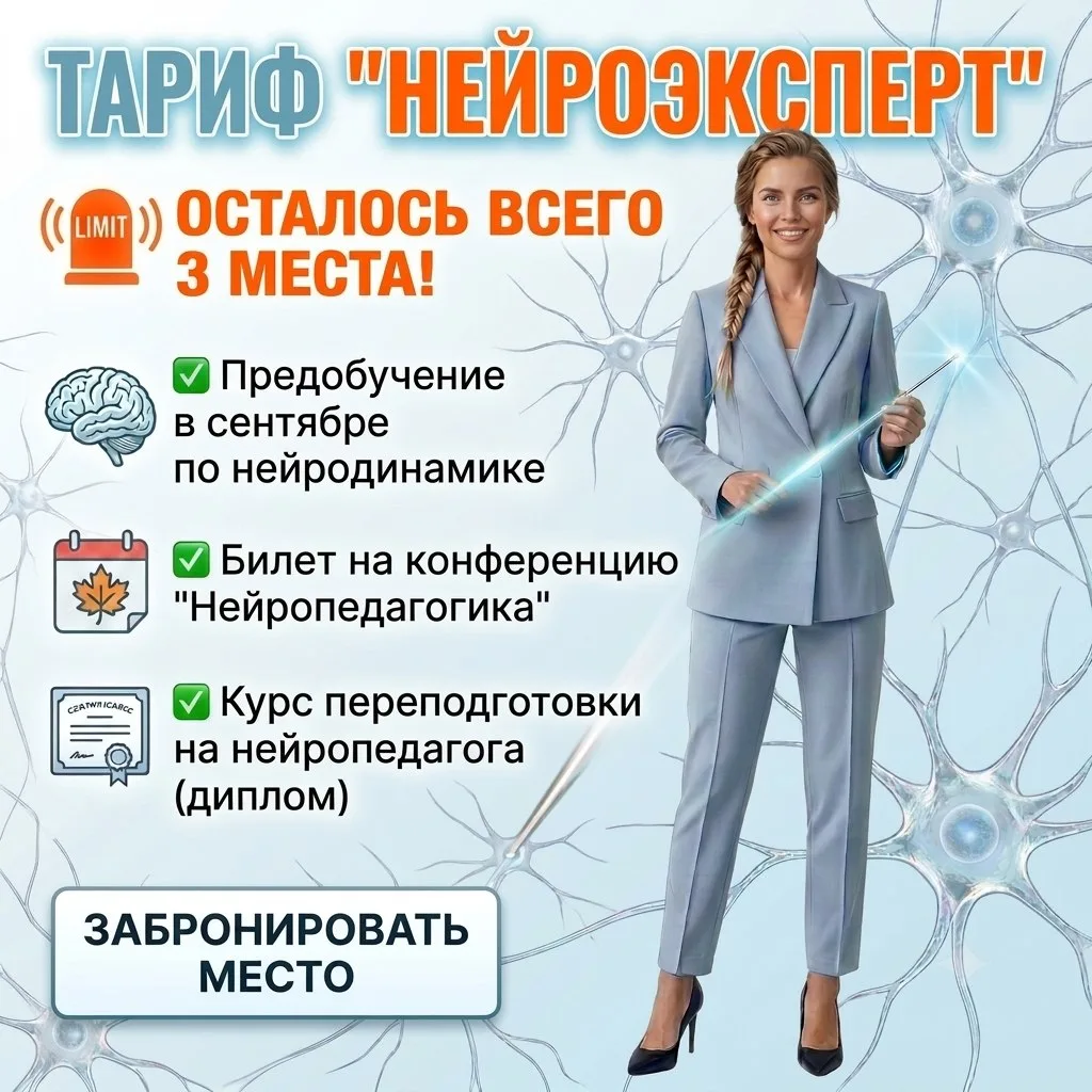 Мы закрываем тариф «НейроЭксперт». Осталось 3 места.