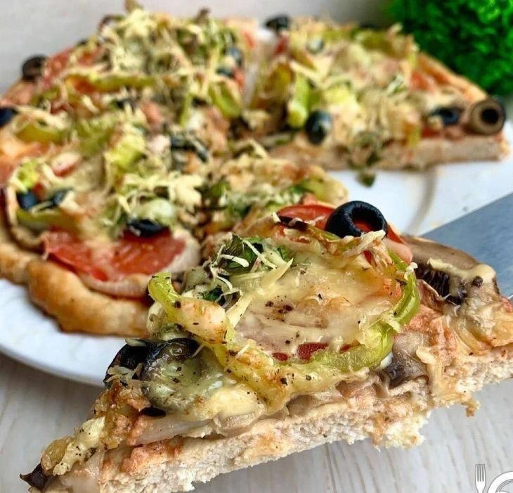 Белковая пицца🍕